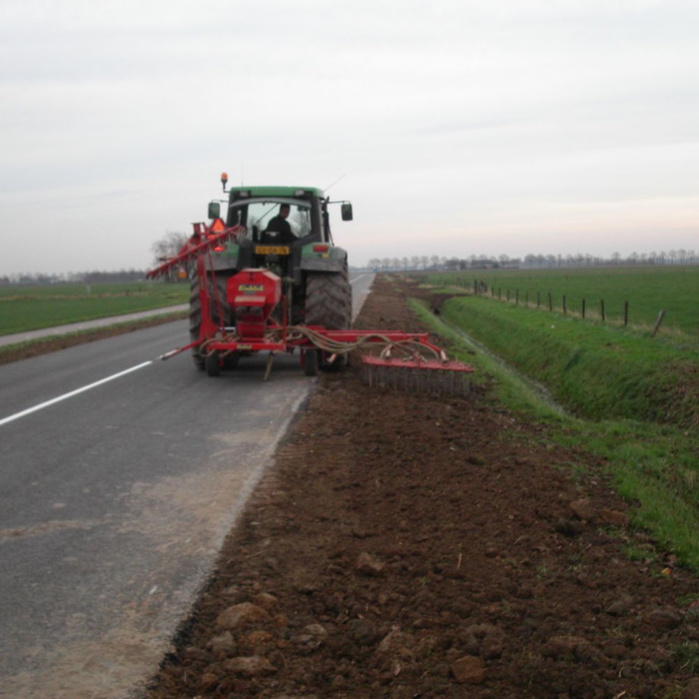 Berm inzaaien